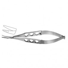 Tibolt Punctal Scissor One Conically Shaped Blade with Micro Grooves and Textured Surface Stainless Steel, 11.5 cm - 4 1/2"